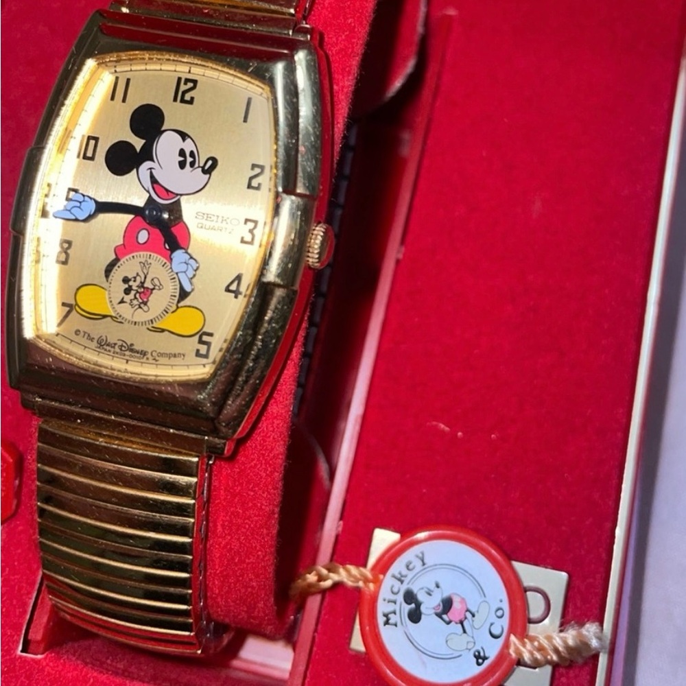 Seiko (NIB) Mickey Mouse 60th Anniversary watch